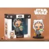 Cosbi: Star Wars Collection - The Mandalorian - Ahsoka Tano With Grogu [Hot Toys] -Modelos Tienda De Ventas cosbi star wars collection the mandalorian ahsoka tano with grogu hot toys