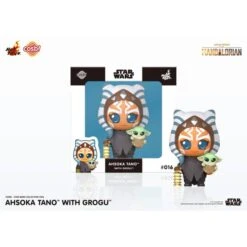 Cosbi: Star Wars Collection - The Mandalorian - Ahsoka Tano With Grogu [Hot Toys] -Modelos Tienda De Ventas cosbi star wars collection the mandalorian ahsoka tano with grogu hot toys 1 2