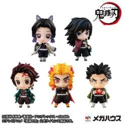 Demon Slayer: Kimetsu No Yaiba - Tanjiro And Hashira Mascot Set A - REISSUE [Megahouse] -Modelos Tienda De Ventas demon slayer kimetsu no yaiba tanjiro and the pillars mascot set a reissue megahouse 1 11