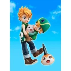 MegaHouse Digimon Adventure - Ishida Yamato & Takaishi Takeru & Tsunomon & Tokomon Limited Edition [G.E.M.]