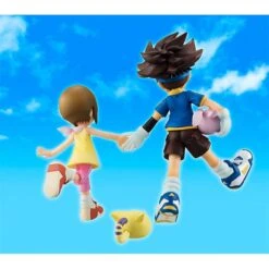MegaHouse Digimon Adventure - Yagami Hikari & Yagami Taichi & Nyaromon & Koromon Limited Edition [G.E.M.] -Modelos Tienda De Ventas digimon adventure yagami hikari yagami taichi nyaromon koromon limited edition gem 1 3