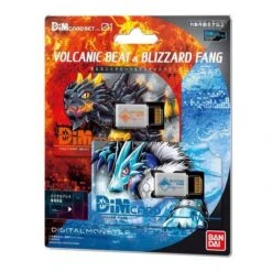 Digimon Vital Bracelet - Dim Card Set Vol.1 Volcanic Beat & Blizzard Fang [Bandai] -Modelos Tienda De Ventas digimon vital bracelet dim card set vol1 volcanic beat blizzard fang bandai 1 5