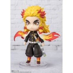 Figuarts Mini Demon Slayer Kimetsu No Yaiba Kyojuro Rengoku Flame Breathing [Bandai] -Modelos Tienda De Ventas figuarts mini demon slayer kimetsu no yaiba kyojuro rengoku flame breathing bandai 1 2