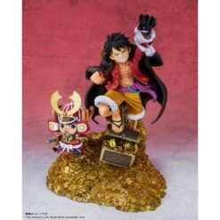 Bandai Figuarts ZERO: One Piece - Monkey D. Luffy - 100th Anniversary Of WT100 Edition [Unused Figure/ Damaged Box] -Modelos Tienda De Ventas figuarts zero one piece monkey d luffy 100th anniversary of wt100 edition unused figure damaged box 1 14