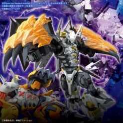 Figure-rise Standard Amplified Black WarGreymon Plastic Model - Reissue [Bandai] -Modelos Tienda De Ventas figure rise standard amplified black wargreymon plastic model bandai 1 3