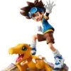 G.E.M: Digimon Adventure - Agumon & Yagami Taichi - 20th Anniversary Limited Edition - REISSUE [MegaHouse] -Modelos Tienda De Ventas gem digimon adventure agumon yagami taichi 20th anniversary limited edition reissue megahouse