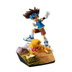 G.E.M: Digimon Adventure - Agumon & Yagami Taichi - 20th Anniversary Limited Edition - REISSUE [MegaHouse] -Modelos Tienda De Ventas gem digimon adventure agumon yagami taichi 20th anniversary limited edition reissue megahouse 1 4