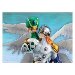G.E.M. Digimon Adventure: Angemon & Takaishi Takeru 1/8 LIMITED EDITION REISSUE [MegaHouse] -Modelos Tienda De Ventas gem digimon adventure angemon takaishi takeru 18 limited edition reissue megahouse 1 5