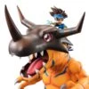G.E.M Series: Digimon Adventure - Greymon & Yagami Taichi Limited Edition - REISSUE [MegaHouse] -Modelos Tienda De Ventas gem ex series pokemon dialga palkia limited edition megahouse