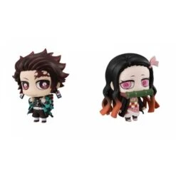 Kimetsu No Yaiba - Tanjirou Kamado & Nezuko Nakayoshi Kyoudai Set [Chimi Mega Buddy Series ! / MegaHouse]