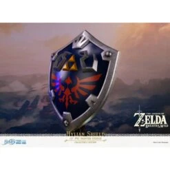 Legend Of Zelda: Breath Of The Wild - Hylian Shield - Collectors Edition With Led Stand [Nintendo] -Modelos Tienda De Ventas legend of zelda breath of the wild hylian shield standard edition ver nintendo 1 33