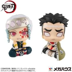 MegaHouse Look Up: Kimetsu No Yaiba Demon Slayer - Uzui Tengen & Himejima Gyoumei Set LIMITED EDITION + BONUS [Bandai] -Modelos Tienda De Ventas look up kimetsu no yaiba demon slayer uzui tengen himejima gyoumei set limited edition bonus bandai 1 8
