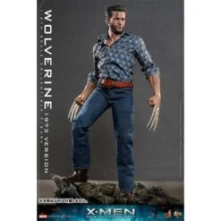 Movie Masterpiece: X-MEN Future & Past - Wolverine 1/6 - 1973 Ver [Hot Toys] -Modelos Tienda De Ventas movie masterpiece x men future past wolverine 16 1973 ver hot toys 1 12