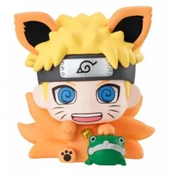 MegaHouse NARUTO Shippuden Maneki Kyubi Dattebayo! Set Of 2 [Petit Chara Land] -Modelos Tienda De Ventas naruto shippuden maneki kyubi dattebayo set of 2 petit chara land 1 1