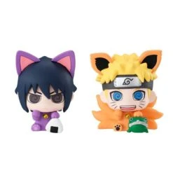 MegaHouse NARUTO Shippuden Maneki Kyubi Dattebayo! Set Of 2 [Petit Chara Land] -Modelos Tienda De Ventas naruto shippuden maneki kyubi dattebayo set of 2 petit chara land 1 3