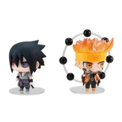 NARUTO Shippuden Naruto Uzumaki & Sasuke Uchiha Great Ninja War Set [Chimi Mega Buddy Series ! No.003 / MegaHouse] -Modelos Tienda De Ventas naruto shippuden naruto uzumaki sasuke uchiha great ninja war set chimi mega buddy series no003 megahouse 1 2