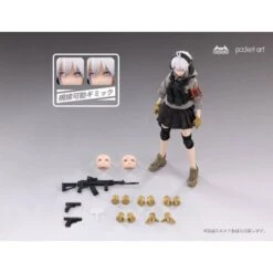 Pocket Art Series (PA003): Rifleman Sasha Habe 1/12 [HASUKI] -Modelos Tienda De Ventas pocket art series pa003 rifleman sasha habe 112 hasuki 1 10
