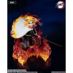 GOOD SMILE COMPANY Figuarts ZERO: Kimetsu No Yaiba - Rengoku Kyoujurou [Unused Figure/ Damaged Box] -Modelos Tienda De Ventas pop up parade ne zha ne zha band ver limited edition unused figure damaged box 1 4
