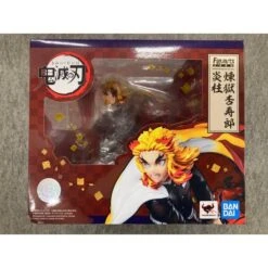 GOOD SMILE COMPANY Figuarts ZERO: Kimetsu No Yaiba - Rengoku Kyoujurou [Unused Figure/ Damaged Box] -Modelos Tienda De Ventas pop up parade ne zha ne zha band ver limited edition unused figure damaged box 1 6