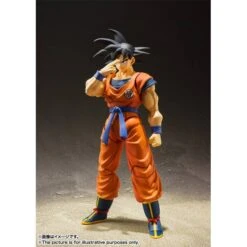 S.H.FIGUARTS: Dragon Ball - Son Goku (Saiyan Raised On Earth Ver.) REISSUE [Bandai Spirits] -Modelos Tienda De Ventas shfiguarts dragon ball son goku saiyan raised on earth ver reissue bandai spirits 1 8