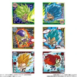 Shokugan: Dragon Ball - Chou Senshi Sticker Wafer Chou Saikyou No HERO 20Pack BOX (CANDY TOY) [Bandai] -Modelos Tienda De Ventas shokugan dragon ball chou senshi sticker wafer chou saikyou no hero 20pack box candy toy bandai 1 2