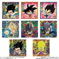 Shokugan: Dragon Ball - Chou Senshi Sticker Wafer Chou Saikyou No HERO 20Pack BOX (CANDY TOY) [Bandai] -Modelos Tienda De Ventas shokugan dragon ball chou senshi sticker wafer chou saikyou no hero 20pack box candy toy bandai 1 3