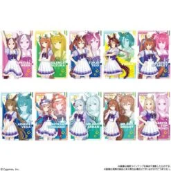 Shokugan: Uma Musume Pretty Derby Twin - Wafer 20Pack BOX (CANDY TOY) [Bandai] -Modelos Tienda De Ventas shokugan uma musume pretty derby twin wafer 20pack box candy toy bandai 1 2
