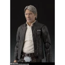 Bandai STAR WARS: The Force Awakens - Han Solo [SH Figuarts] -Modelos Tienda De Ventas star wars the force awakens han solo sh figuarts 1 2