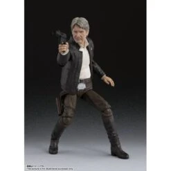 Bandai STAR WARS: The Force Awakens - Han Solo [SH Figuarts] -Modelos Tienda De Ventas star wars the force awakens han solo sh figuarts 1 5