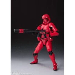 Bandai STAR WARS: The Rise Of Skywalker - Sith Trooper [SH Figuarts] -Modelos Tienda De Ventas star wars the rise of skywalker sith trooper sh figuarts 1 5