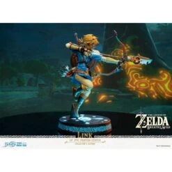 GOOD SMILE COMPANY The Legend Of Zelda: Breath Of The Wild - Link 10 Inch Collector With Led Stand [First 4 Figure] -Modelos Tienda De Ventas the legend of zelda breath of the wild link 10 inch collector first 4 figure 1 11