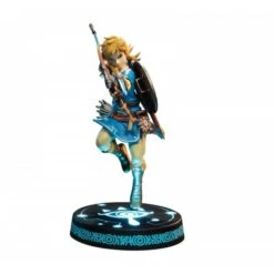 GOOD SMILE COMPANY The Legend Of Zelda: Breath Of The Wild - Link 10 Inch Collector With Led Stand [First 4 Figure] -Modelos Tienda De Ventas the legend of zelda breath of the wild link 10 inch collector first 4 figure 1 2