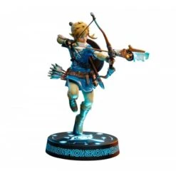 GOOD SMILE COMPANY The Legend Of Zelda: Breath Of The Wild - Link 10 Inch Collector With Led Stand [First 4 Figure] -Modelos Tienda De Ventas the legend of zelda breath of the wild link 10 inch collector first 4 figure 1 3