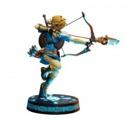 GOOD SMILE COMPANY The Legend Of Zelda: Breath Of The Wild - Link 10 Inch Collector With Led Stand [First 4 Figure] -Modelos Tienda De Ventas the legend of zelda breath of the wild link 10 inch collector first 4 figure 1 4