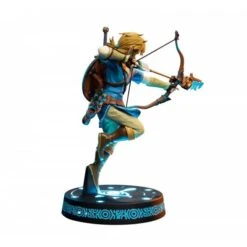 GOOD SMILE COMPANY The Legend Of Zelda: Breath Of The Wild - Link 10 Inch Collector With Led Stand [First 4 Figure] -Modelos Tienda De Ventas the legend of zelda breath of the wild link 10 inch collector first 4 figure 1 5