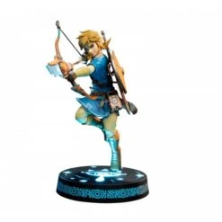 GOOD SMILE COMPANY The Legend Of Zelda: Breath Of The Wild - Link 10 Inch Collector With Led Stand [First 4 Figure] -Modelos Tienda De Ventas the legend of zelda breath of the wild link 10 inch collector first 4 figure 1 9