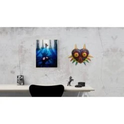 The Legend Of Zelda Majora's Mask / Majora's Mask PVC Mask Collector's Edition With Led Stand - Reissue [Mame Gyorai] -Modelos Tienda De Ventas the legend of zelda majora s mask majora s mask pvc mask collector s edition mame gyorai 1 14