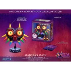 The Legend Of Zelda Majora's Mask / Majora's Mask PVC Mask Collector's Edition With Led Stand - Reissue [Mame Gyorai] -Modelos Tienda De Ventas the legend of zelda majora s mask majora s mask pvc mask collector s edition mame gyorai 1 16