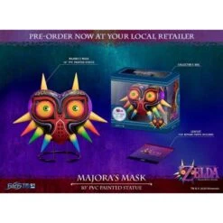The Legend Of Zelda Majora's Mask - Majora's Mask PVC Mask - Reissue [Mame Gyorai] -Modelos Tienda De Ventas the legend of zelda majora s mask majora s mask pvc mask mame gyorai 1 5