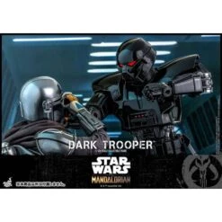 TV Masterpiece The Mandalorian - Dark Trooper [Hot Toys] -Modelos Tienda De Ventas tv masterpiece the mandalorian dark trooper hot toys 1 12