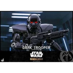 TV Masterpiece The Mandalorian - Dark Trooper [Hot Toys] -Modelos Tienda De Ventas tv masterpiece the mandalorian dark trooper hot toys 1 16