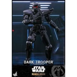 TV Masterpiece The Mandalorian - Dark Trooper [Hot Toys] -Modelos Tienda De Ventas tv masterpiece the mandalorian dark trooper hot toys 1 2