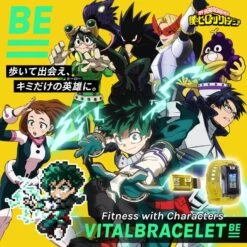 Vital Bracelet BE: Fitness Tracker - My Hero Academia Special Set (LIMITED EDITION) [Bandai] -Modelos Tienda De Ventas vital bracelet be fitness tracker my hero academia special set limited edition bandai 1 10