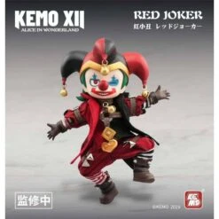 XEMO XII DOLL: Alice In Wonderland - Red Joker Deformed Action Doll [Kemo] -Modelos Tienda De Ventas xemo xii doll alice in wonderland red joker deformed action doll kemo 1 2